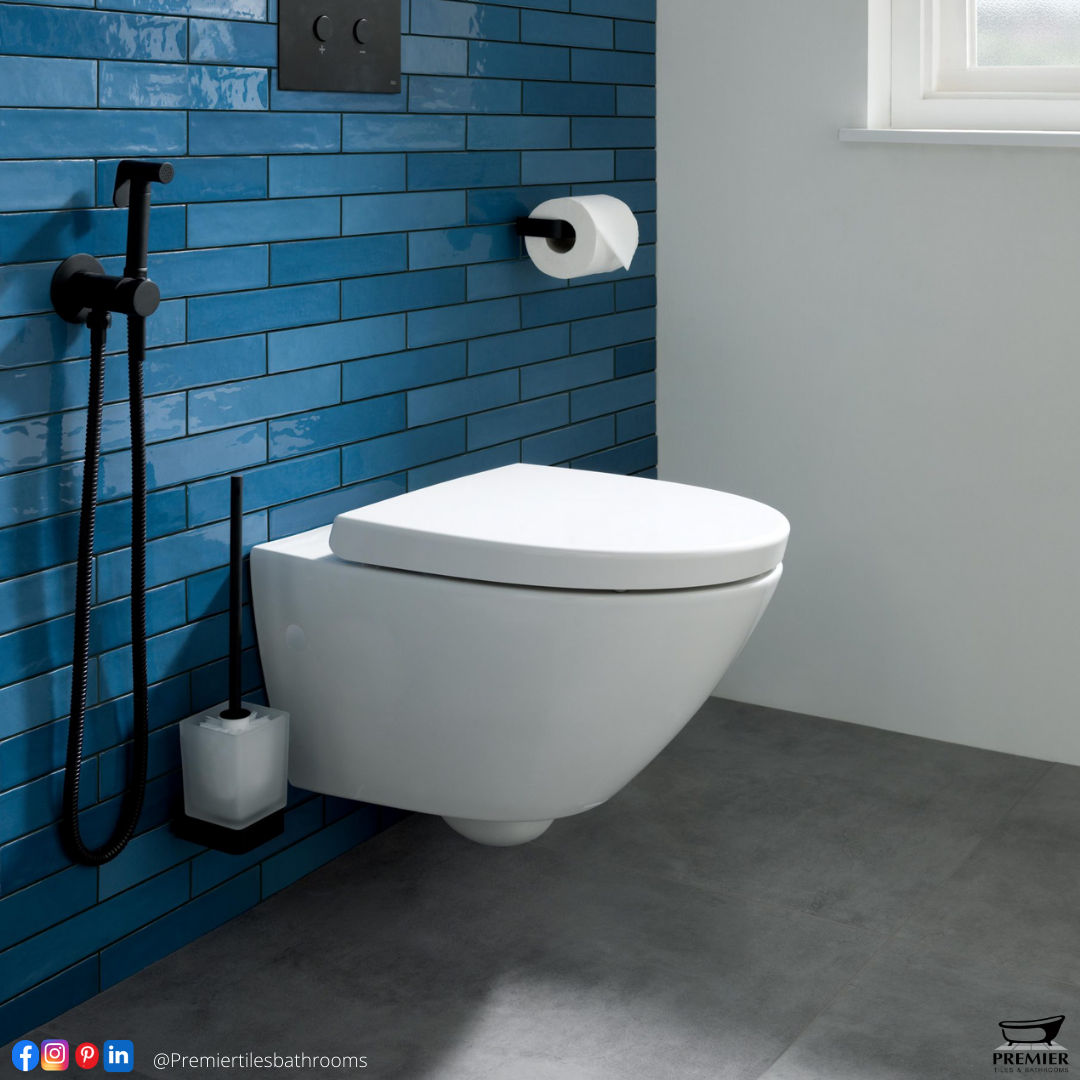 VOS Matt Black Douche Set - Premier Tiles and Bathrooms