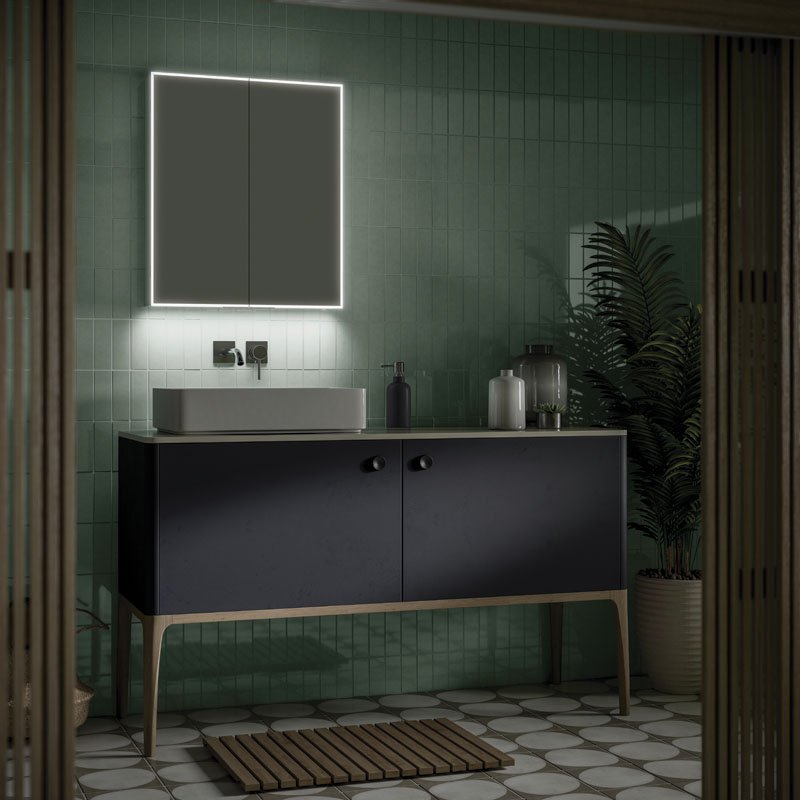 Exos - Bathroom Cabinet with LED