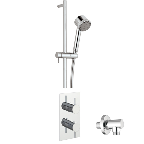 Round Thermostat with Slider Rail
