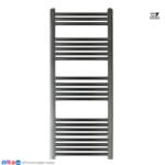 VOS Brushed Black Radiator - Premier Tiles and Bathrooms