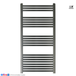 VOS Brushed Black Radiator - Premier Tiles and Bathrooms