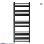 VOS Matt Black Radiator - Premier Tiles and Bathrooms