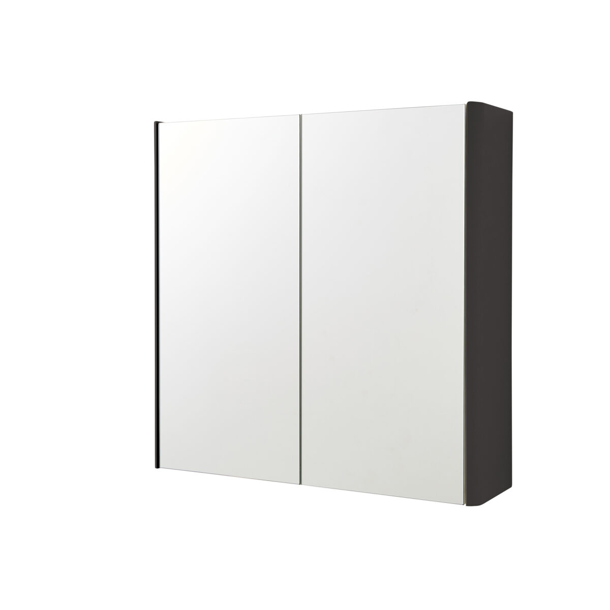 Mirror Cabinet - Arc Graphite - Premier Tiles and Bathrooms