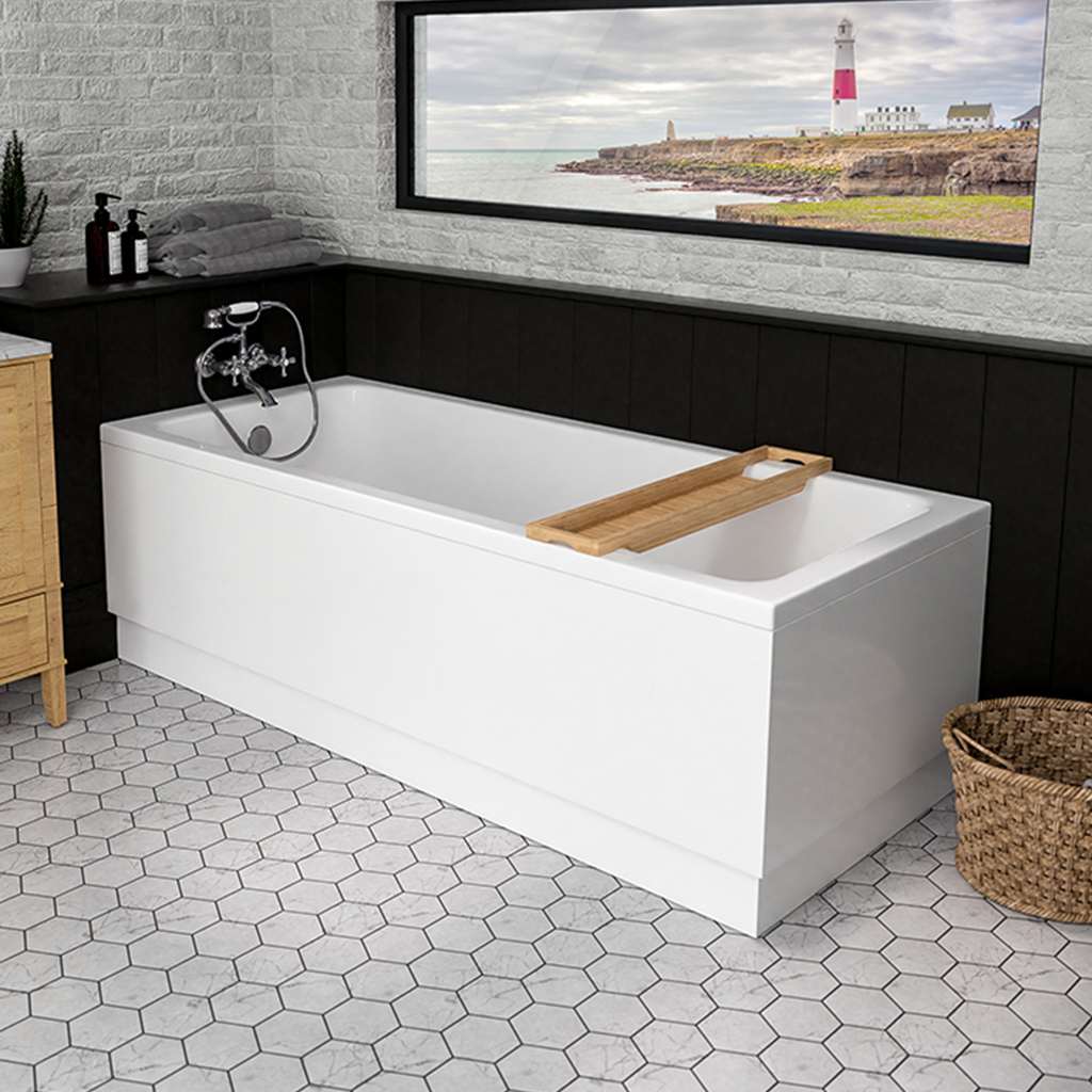 Single Ended Bath - Portland - Premier Tiles and Bathrooms