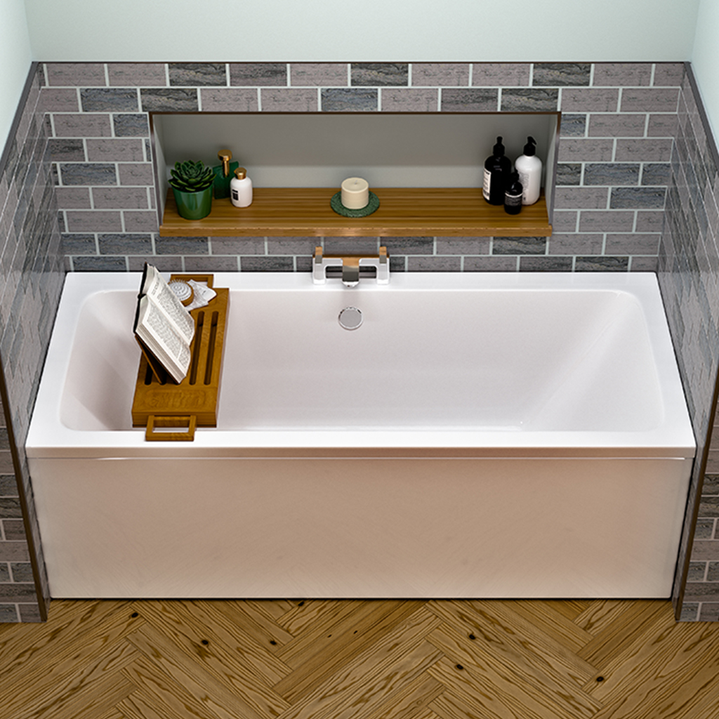 Double Ended Bath - Portland - Premier Tiles and Bathrooms