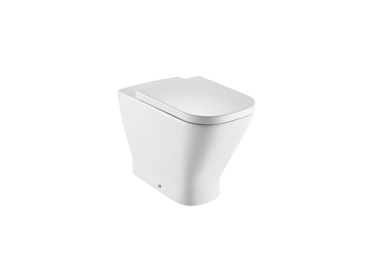 Roca The Gap Comfort Height Back to Wall Pan