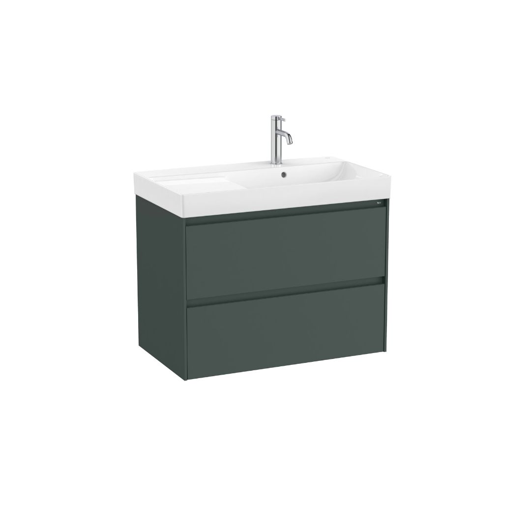 Roca Ona 800mm 2 Drawer Base Unit R/H - Premier Tiles and Bathrooms