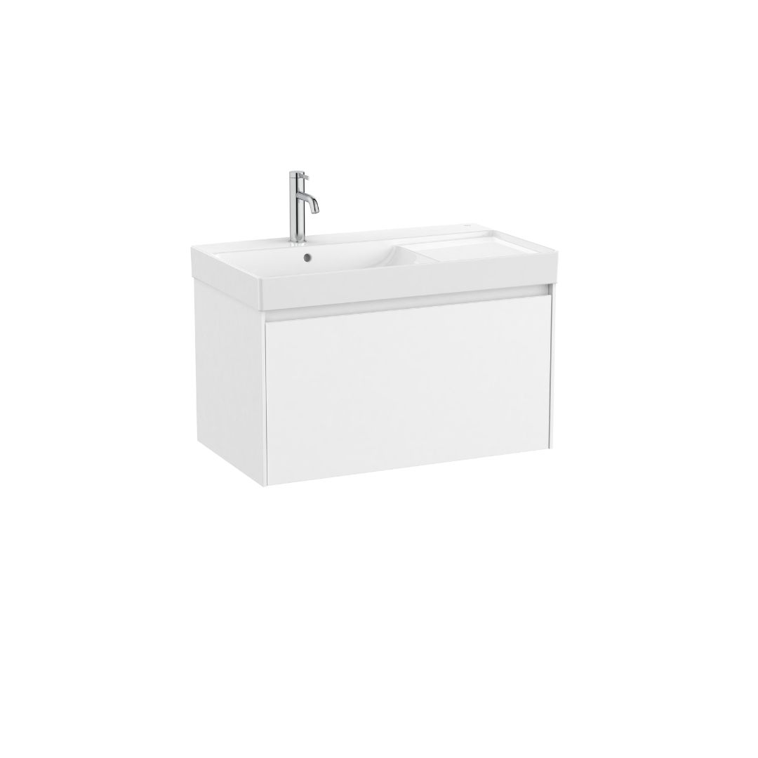 Roca Ona 800mm 1 Drawer Base Unit L/H - Premier Tiles and Bathrooms