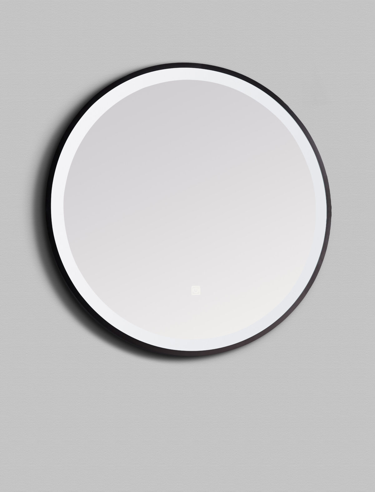 K-Vit Nero Round 600 LED bathroom mirror - MIR011
