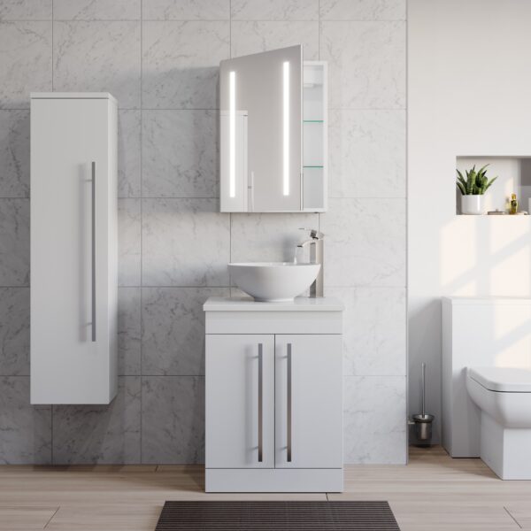 K-Vit Mirrors - Spectrum LED Illuminated Bathroom Mirror - MIR102