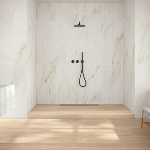 VOLPE MATT RECT 60X120 - Marble Effect Tile