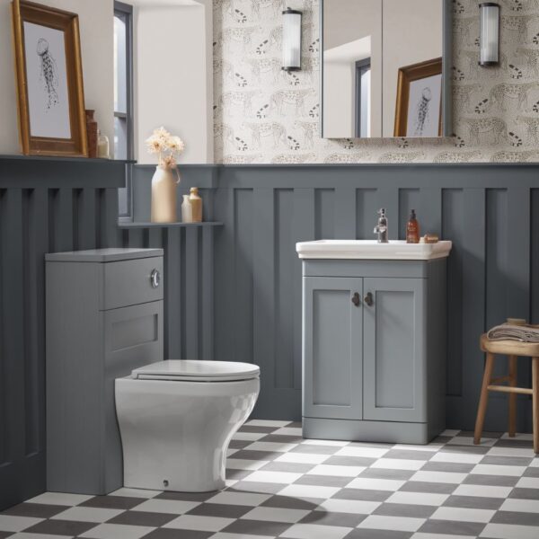 Tavistock Marston Floor Standing Unit - WC Unit - Tavistock Marston Floor Standing Unit - Matt Spruce